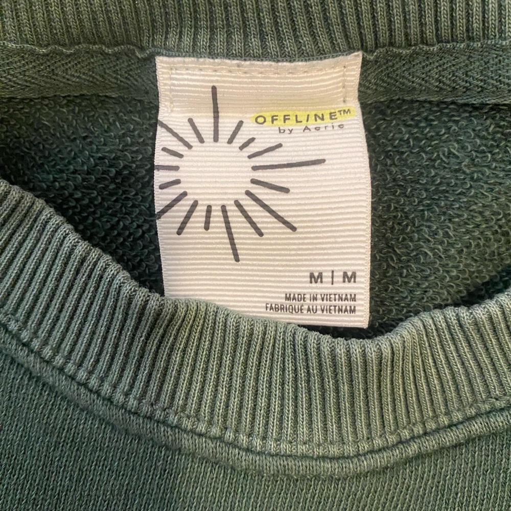 Green Women's Sweater - Picture 2 of 6